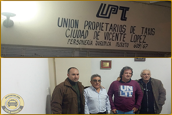 Reunión de taxistas de Vicente López y Capital Federal contra Uber