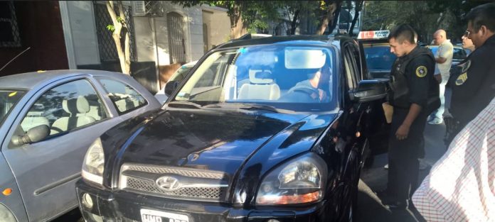 uber detenido por la policia
