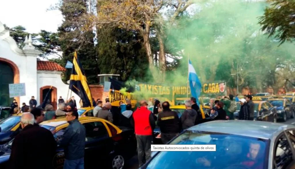 taxistas unidos olla popular olivos