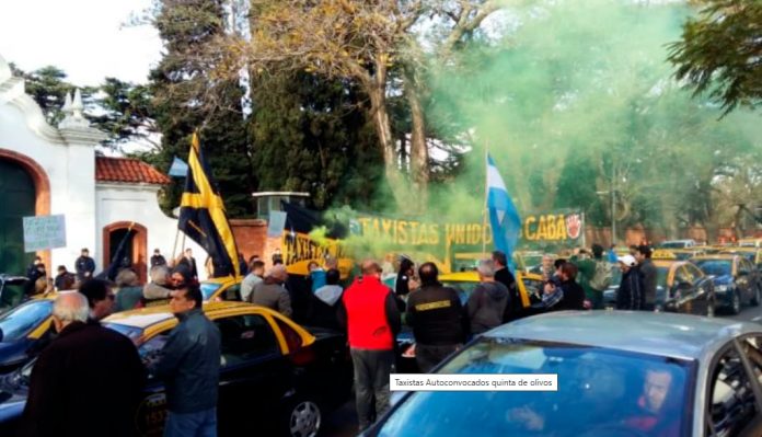 taxistas unidos olla popular olivos